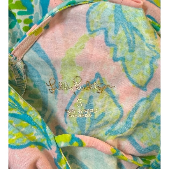 Lilly Pulitzer - Kristen Top, Urchin Pink, Vitamin Sea - Size S - Picture 4 of 5